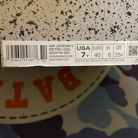 Air Jordan 5 retro (gs) DQ3734 003 - Picture 2 of 7